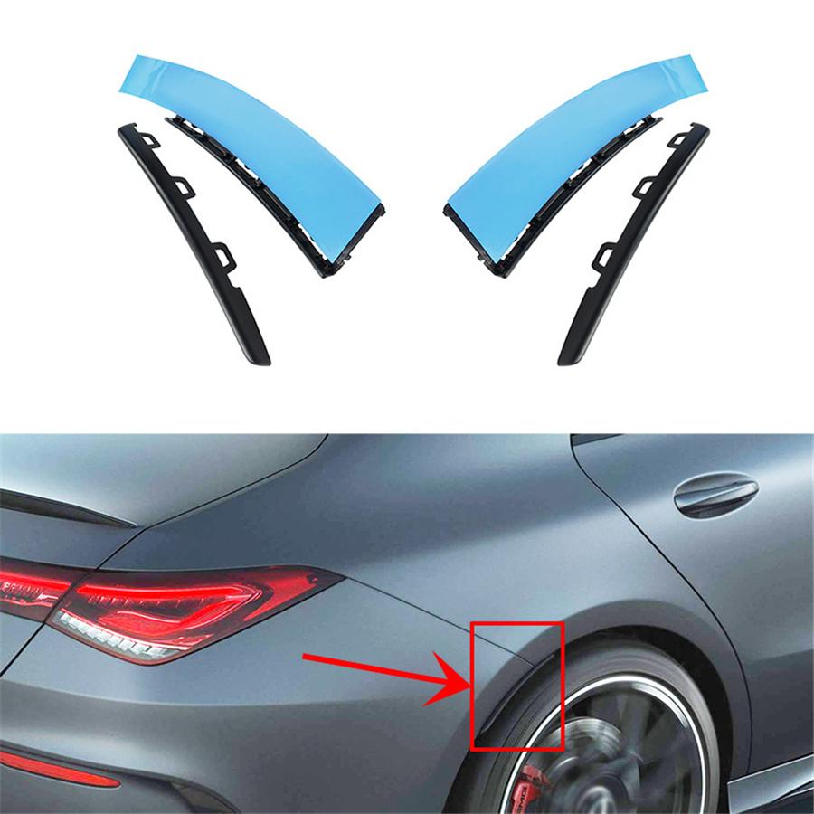 2pcs Car Fender Wheel Eyebrow Lip For Mercedes C118 CLA35 CLA45 CLA250 AMG 2020+