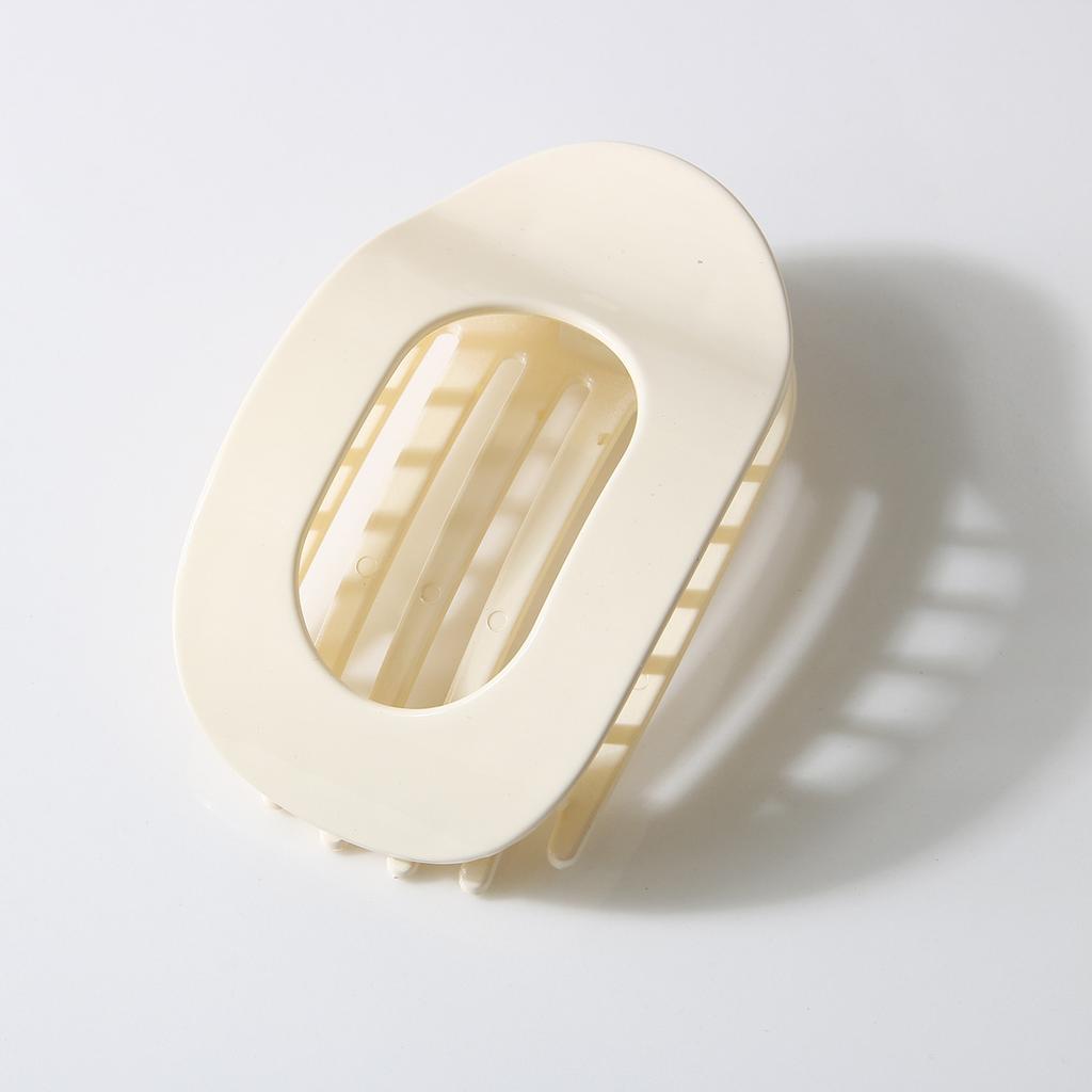 Forcina piatta ovale a becco d'anatra, clip per la parte posteriore della testa, presa forte, clip semplice, accessori per capelli