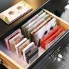 Desktop Cosmetic Storage Box with Dividers for Eye Shadow Palette, Powder Box and Lipstick