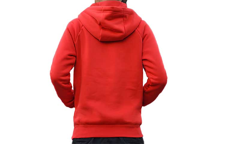 Nike Sweatshirts Women's Red Hooded Moderate Regular DH1398-650