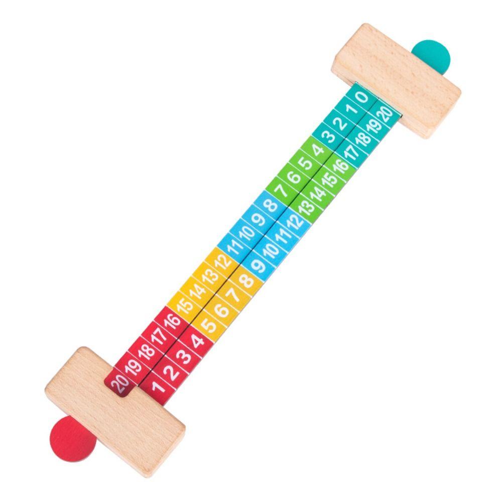 

Измерительный инструмент Математика Разложение Линейка Обучение Сложение Линейка Малыши Дети Игрушки B Double sided