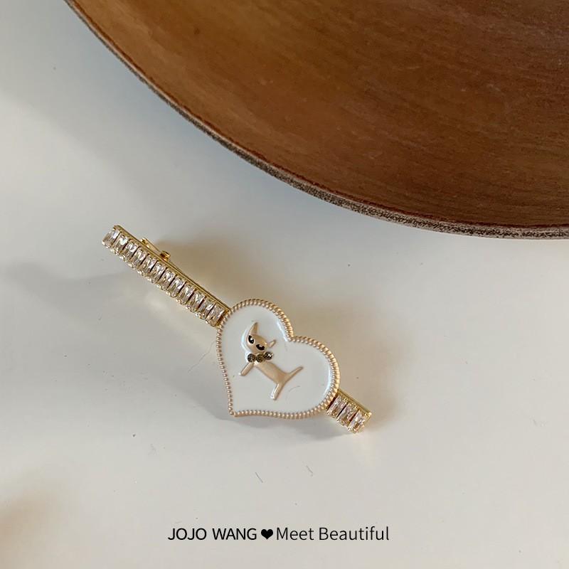 Women White Camellia Barrettes Hairpins  Set  Newest Elegant Cashmere Woolen Knitted Camellia Hair Clips Hairgrips