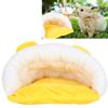 Verdickte Baumwolle Kleine Haustiere Niedliches Schlafnest Bett Haus für Hamster Gleithörnchen Eichhörnchen Gelb
