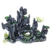 Mountain Rockery Ornaments Resin Statue Rockery Natural Lookings Fish Hideouts Cave and Life Like Aquariums Landscape