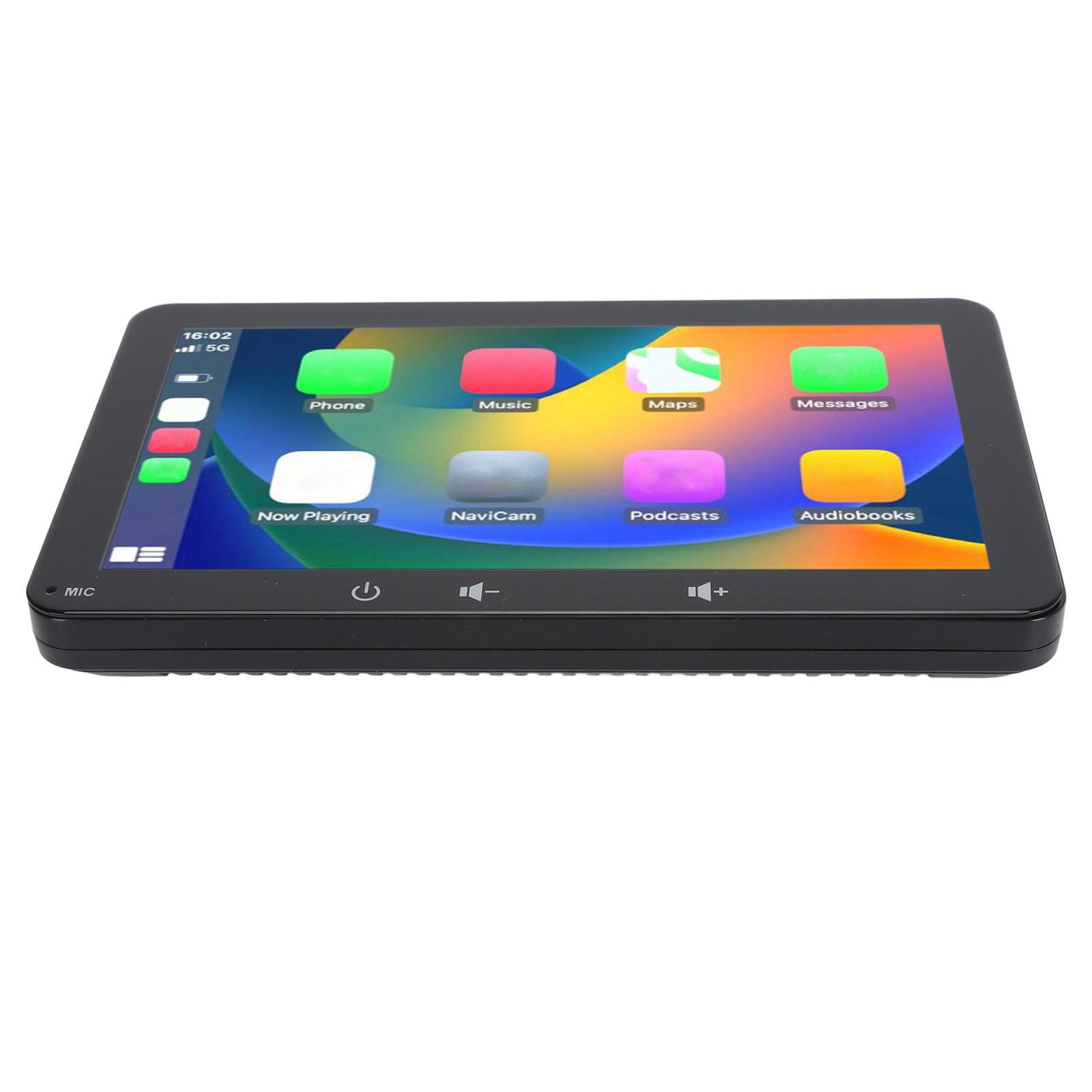 

Портативная автомобильная стереосистема для Carplay для Android Auto 7-дюймовый сенсорный экран HD с поддержкой Mirror Link Dash W507C Desktop Stand