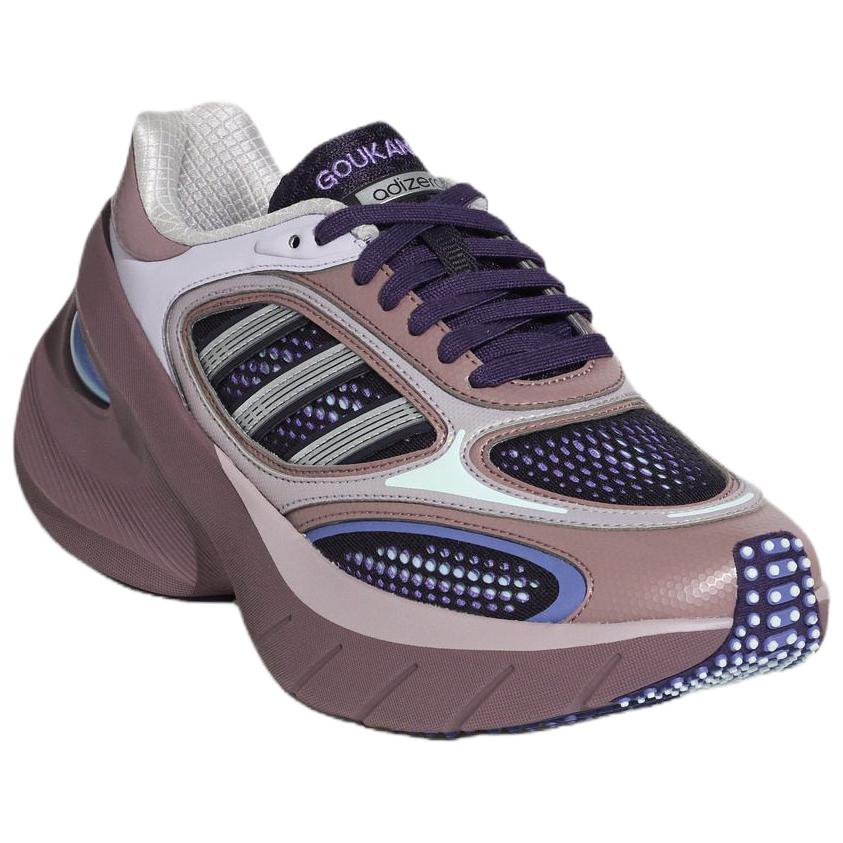 adidas Adizero Goukana Wygodne Dopasowanie Niskie Buty do Biegania Unisex Sneakersy Fioletowe KI2965