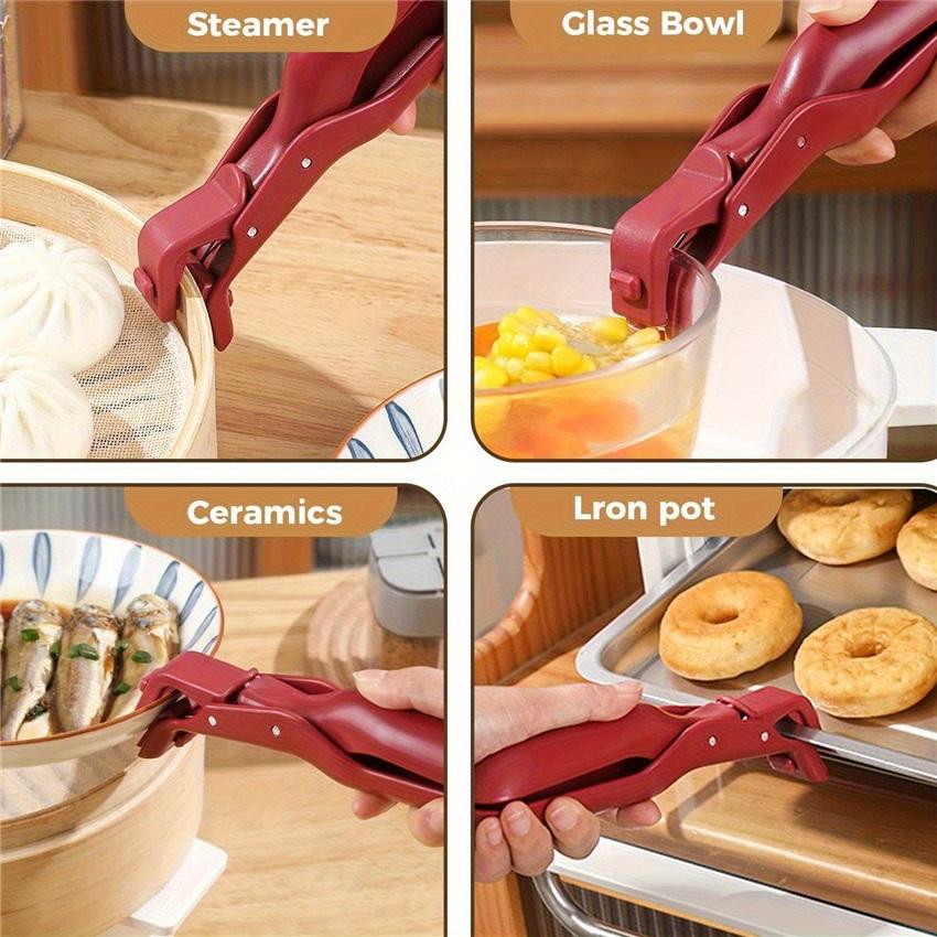 2Pcs Heavy Duty Heat Resistant Clamp for Ovens, Air Fryers, Stoves and Grills - High Temperature Resistant