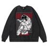 Baki Hanma Anime Graphic Hoodie-Free Cotton Sweatshirt Men Streetwear Fall Casual Wear