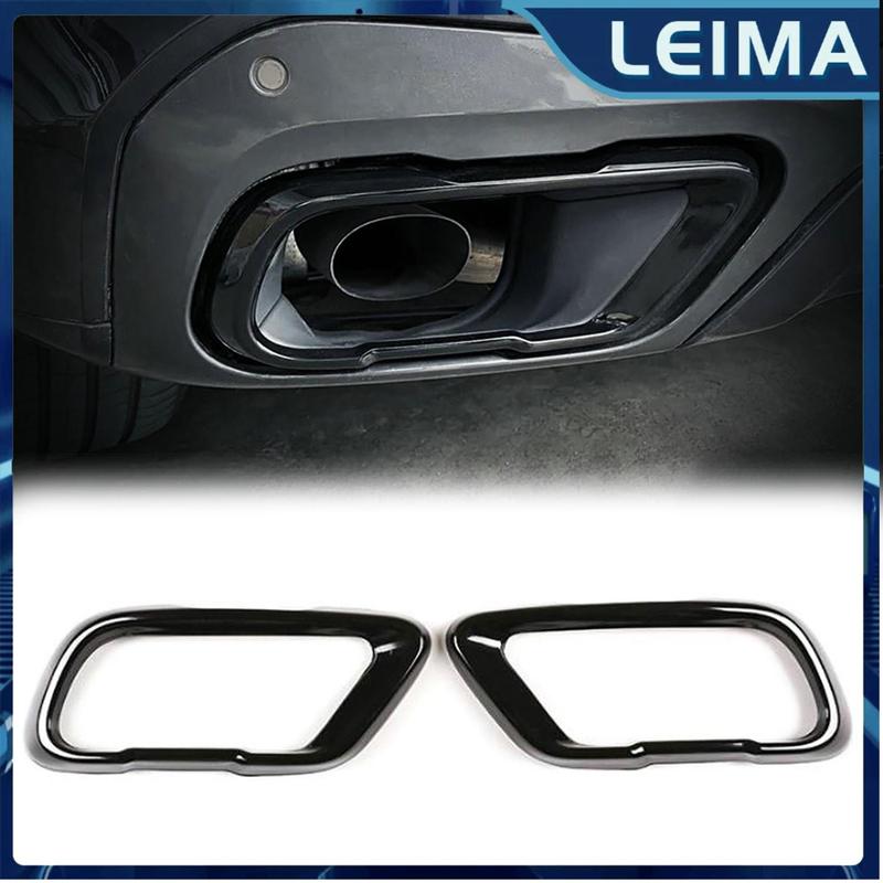 2 Bucăți Tobe de Eșapament Capac Capăt Eșapament pentru - BMW X5 G05 X6 G06 X7 G07 Accesoriu Exterior Mașină Ornament Styling Piese Auto