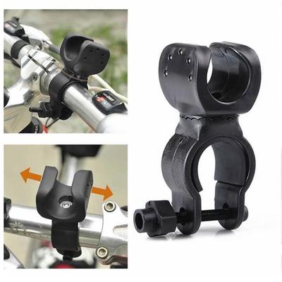 High Quality 360 Degree Swivel Bicycle Bike LED Flashlight Holder Clamp Rotation Fixed Clamp Un T6R2