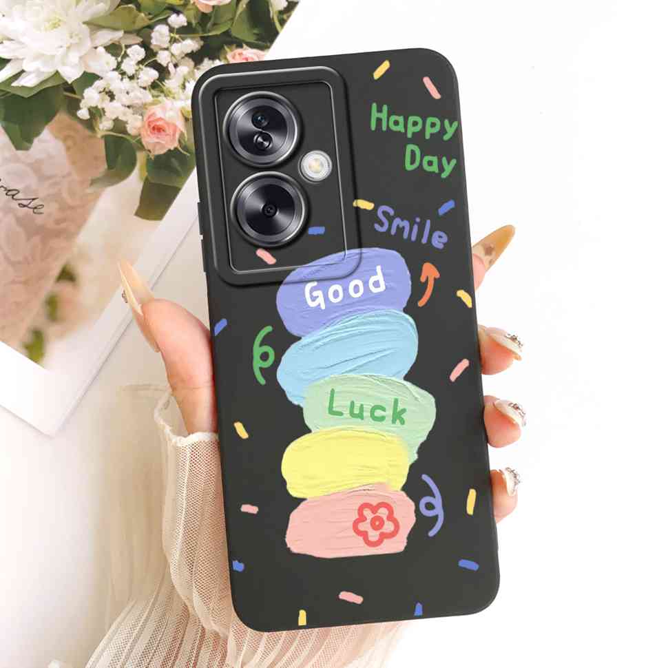 For Oppo A79 5G Case Cartoon Cat Retro Style Silicone Cover For Oppo A79 CPH2553 CPH2557 Shockproof Phone Cases Bumper