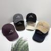Big head circumference hat women's deepened widened brim showing face small baseball cap spring and summer versatile sunshade cap men's