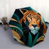 1pc JaguarAutomatic Open/close Folding Umbrella, Compact Portable Travel Umbrella, Perfect Birthday/Holiday, Cute Umbrella y036