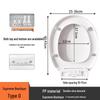 XuanYong Soft-Close Thickened O-Shape Toilet Seat Cover