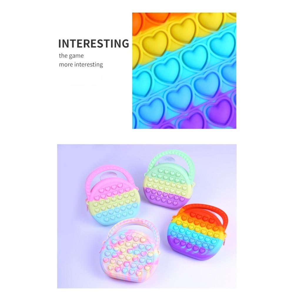 Geanta Rat Killer Pioneer Geanta de mana pentru copii din silicon Zero Portofel Pinching Joy Decompression