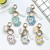 3PCS KPOP ITZY Acrylic Double-sided Keychain Twinzy Cartoon Keyring Yeji Lia Ryujin BORN TO BE World Concert Fans Collection