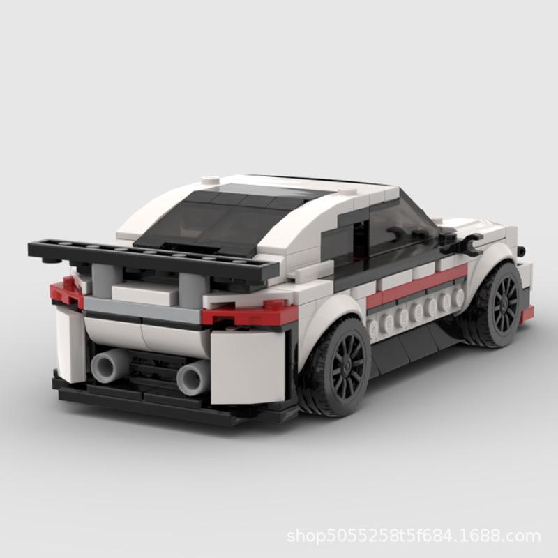 Building Blocks MOC Plug-in Set Educational Toy Model BMW Baoma M2 Racing Sports Car