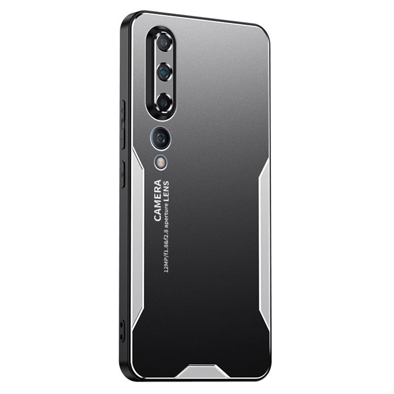 For Xiaomi Mi 10 Shockproof Case Aluminum Alloy Protective Back Shell with Camera Lens Cover