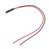 50Pcs Diode Wired Luminous Round Head Highlight Straight Plug LED Beads 12V 3mm LED Diode Wired