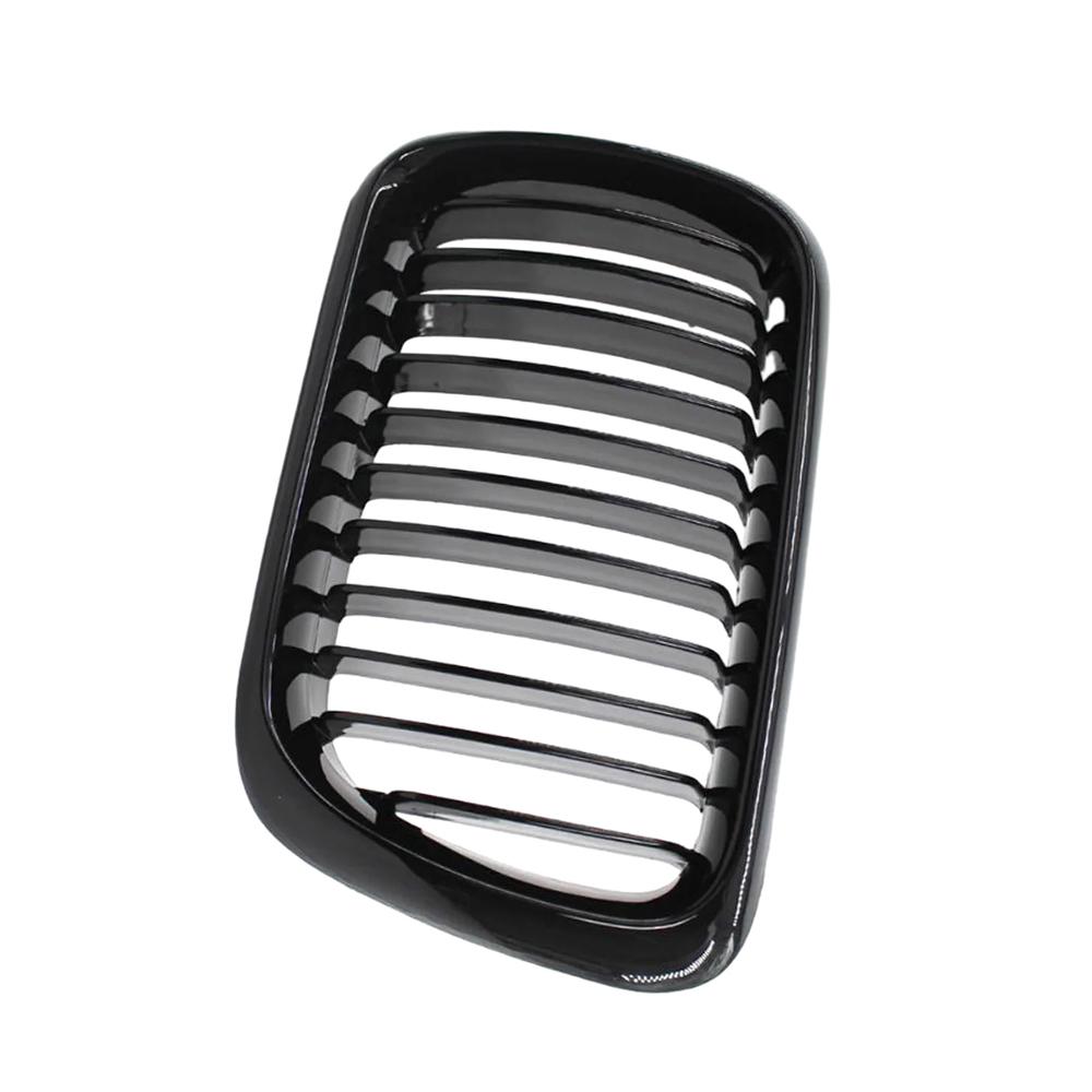 Auto Frontklappe Nieren-Kühlergrill Glänzend Schwarz Für BMW E36 3er Serie 1997 1998 1999 Facelift 51138195152 51138195151
