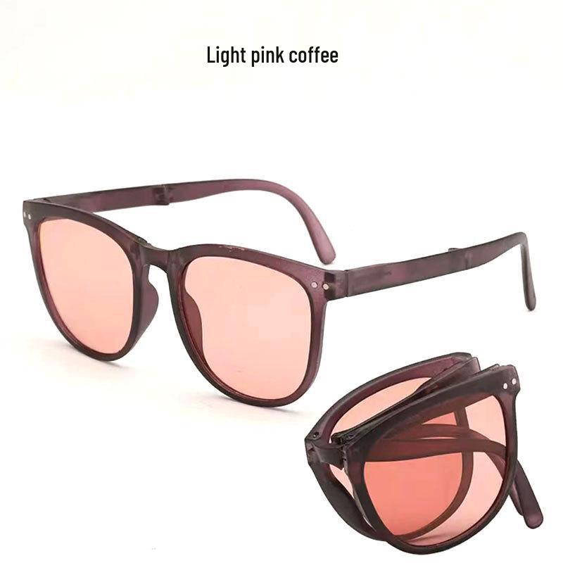 Foldable Women's Sunglasses - Fashionable Sun Protection for Influencers