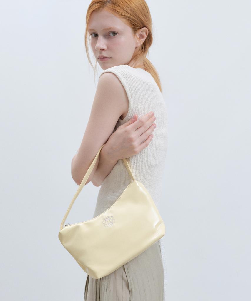 Nick&Nicole Nicole Mini Hobo Bag_Butter Yellow