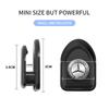 4pcs Car Hooks Black Plastic Self Adhesive Invisible Hooks For Mercedes-Benz A B C E S Class W168 W169 W176 W177 W245 W246 W247