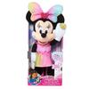 MINNIE Just Play Disney Junior Minnie Mouse Sparkle and Singing Minnie Mouse 13-inch Light and Sound Plush Toy