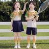 Summer Kindergarten Uniform Set: Short Sleeve First Grade Sports Meet & Graduation Outfit