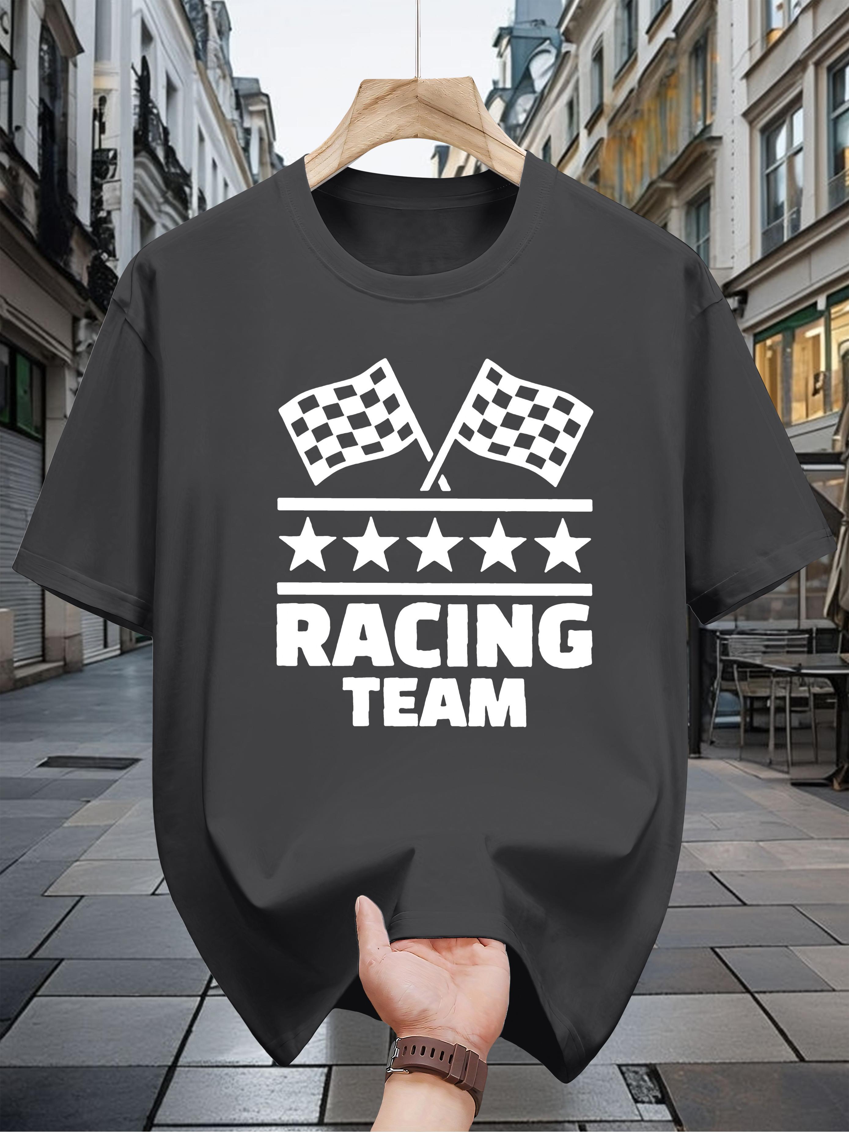 Racing Team Graphic T-shirt -Cotton XL