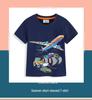2026 Spring/Summer Boys' Cartoon Round Neck Short Sleeve T-shirts - New European and American Styles