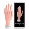 Left Hand Nail Practice Model for Beginners: Insert Fake Tips for Nail Polish and Gel Display