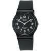 Q&Q Watch Analog Waterproof Urethane Strap VP46-854 Men's Black