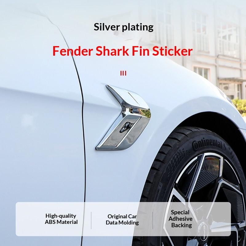 For BYD Seal EV Car Fender Side Emblem Sticker Special Modified Body Anti Collision Decorative Cover Sport Trim