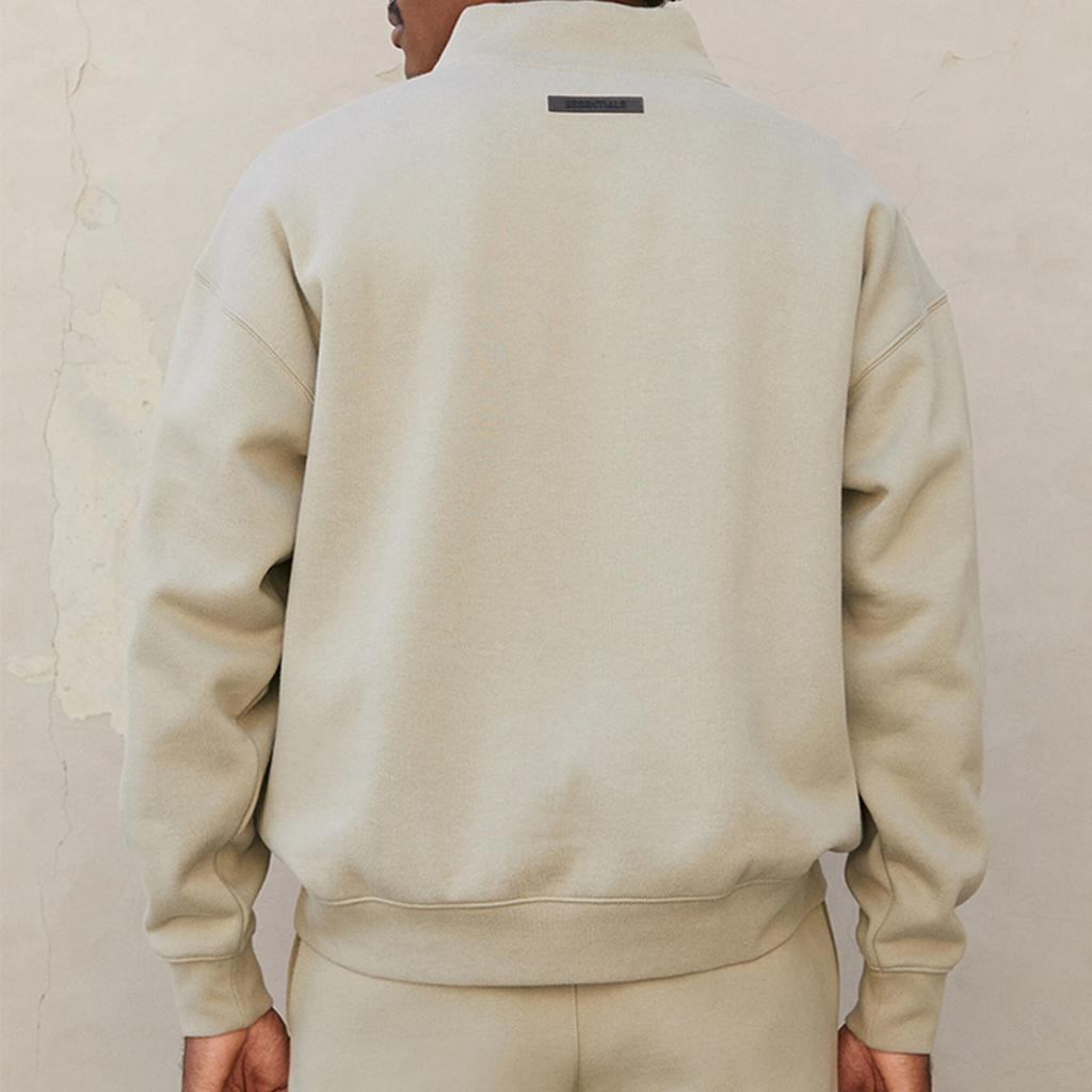 Fear of God Essentials Fleece Mockneck Pullover Unisex Sweatshirt Pistachio-Green FOG-FW21-010
