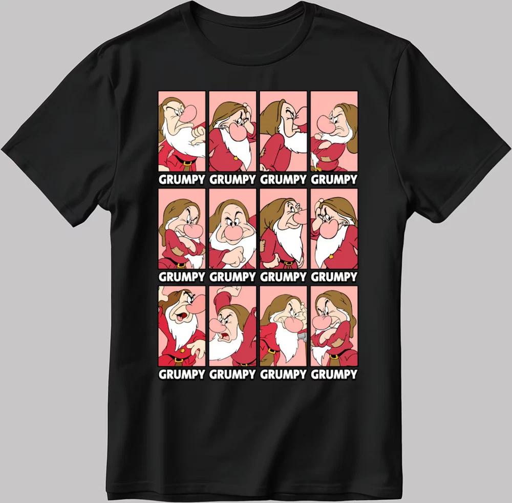 Grumpy Moods Short Sleeve Funny Moods Black TShirt S