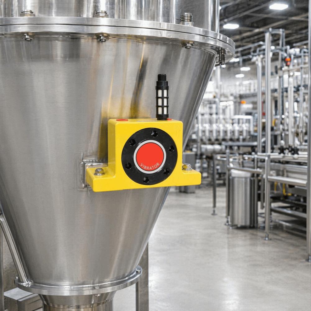 Quiet Operation Pneumatic Vibrator Aluminum Alloy Industrial Vibrator Industrial Material Flow