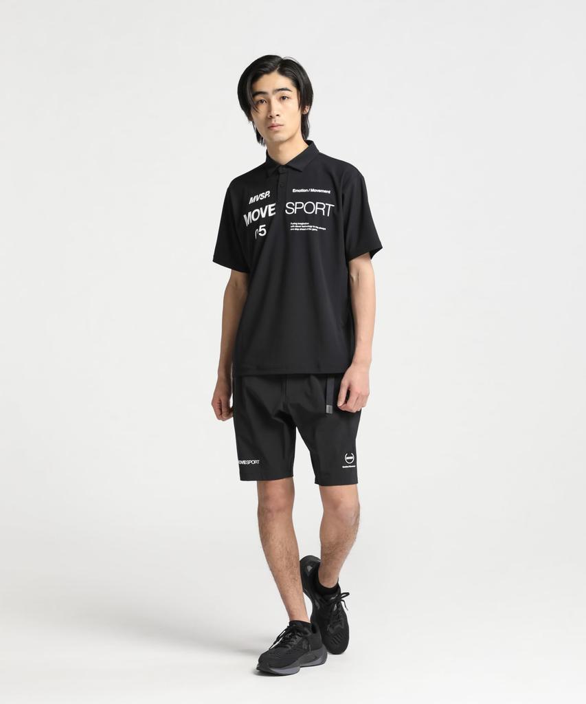 Move Sports Short Sleeve Limited UV Black Size M Men's T-Shirt, DESCENTE, Edition, Protection, Sweat-Wicking, Quick-Drying, Stretch, Sunscreen,