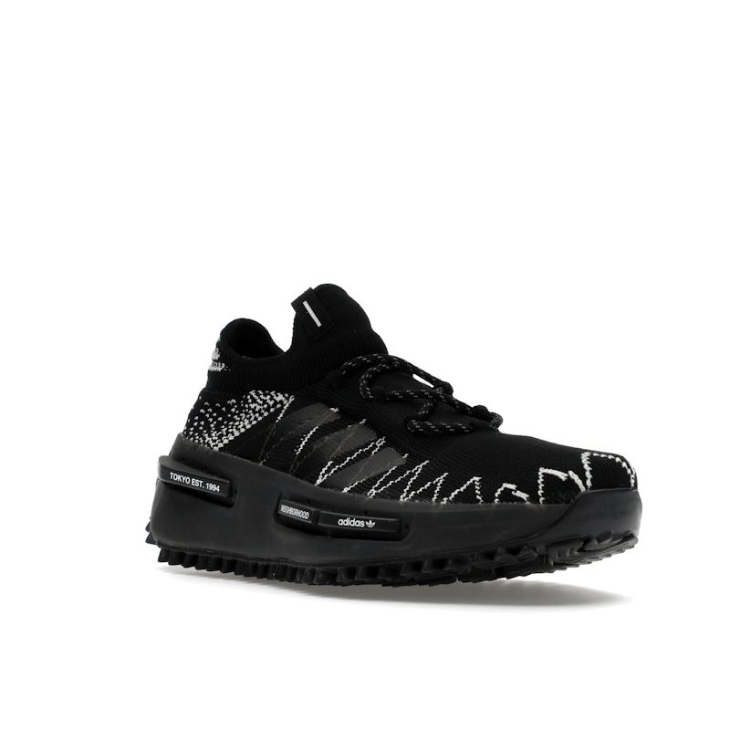Adidas Neighborhood X NMD_S1 Black Men Sneakers Core-Black Bone Cloud-White ID4854