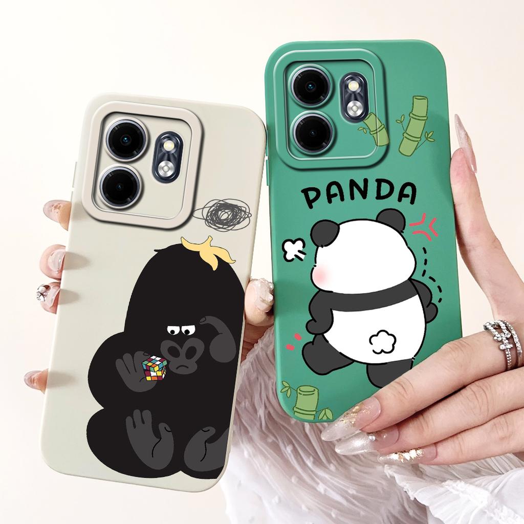 For Infinix Smart 9 Case X6532 Cute Dog Panda Cartoon Phone Cover Case For Infinix Hot 50i X6531 Hot50i Smart9 Soft Fundas Coque