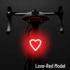 Rechargeable Bicycle Tail Light - Creative Night Riding Warning Light for Cycling Outdoors