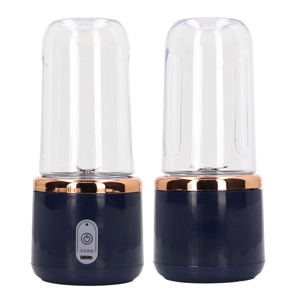Portable Blender 400ml 6 Blades 22000rpm 1500mAh Food Grade PCTG USB Charging Travel Blender for