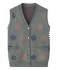Elderly Women's Knitted Vest - Spring, Autumn & Winter Cardigan for Grandma and Mom