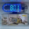 Projection Alarm Clock,Digital Clock with 180° Rotatables Projectors Duals Loud Alarm Clock with Night Lights Bedroom