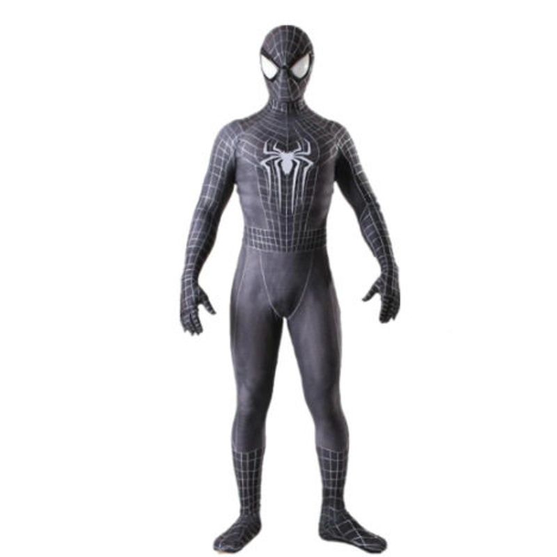 Future Fund Captain America Scarlet Spider Quantum Suit Miles Black Spider-Man Full Body Tights