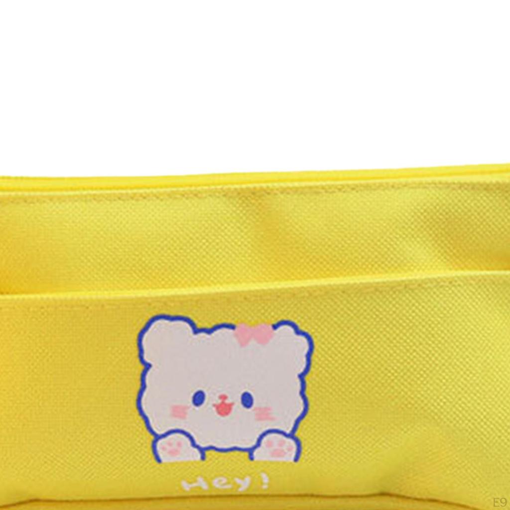 Multifunction Zipper Pencil Case Pen Marker Holder for Students Teens School