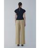 Bobeu Belted One-Tuck Wide Pants_Khaki 7156230006
