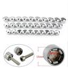 10 Stück Motorrad Zylinderkopfschrauben Abdeckungen Schrauben Topper Kappen CNC Universal Für Harley Davidson Modelle Innen Chrom