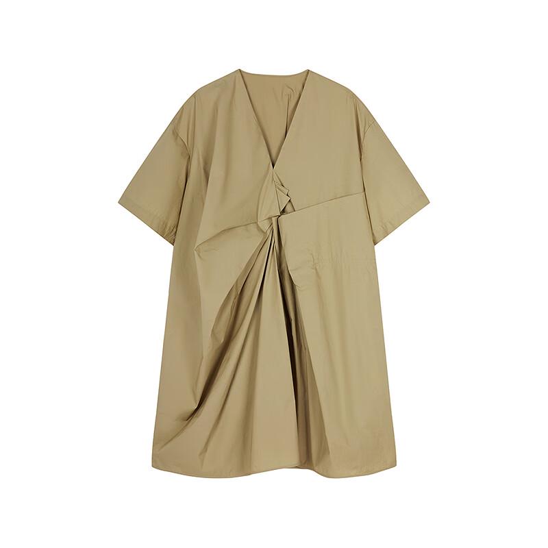 JNBY 2025 Summer Loose Short Sleeve Dress