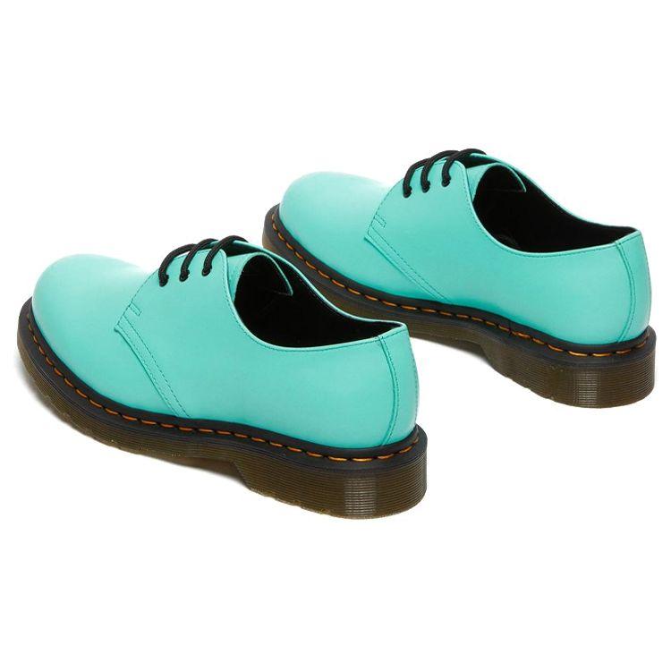 Dr. Martens 1461 Gładkie Skórzane Buty Casualowe Miętowa Zieleń Buty Męskie 26369983